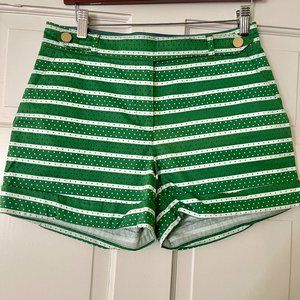 Anthropologie Meadow Rue Women's striped shorts size 4 US